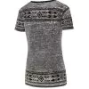 T-shirt noir et gris aux motifs aztèques Stars & Stripes Lana back