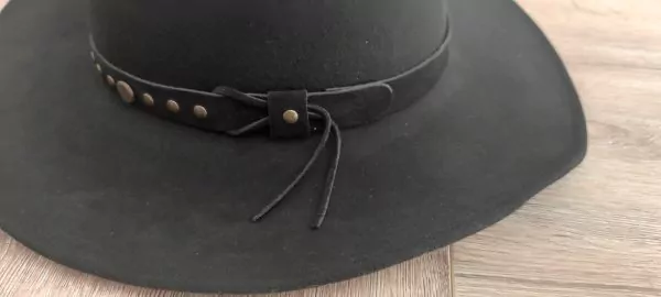 Chapeau Bandido noir arrière
